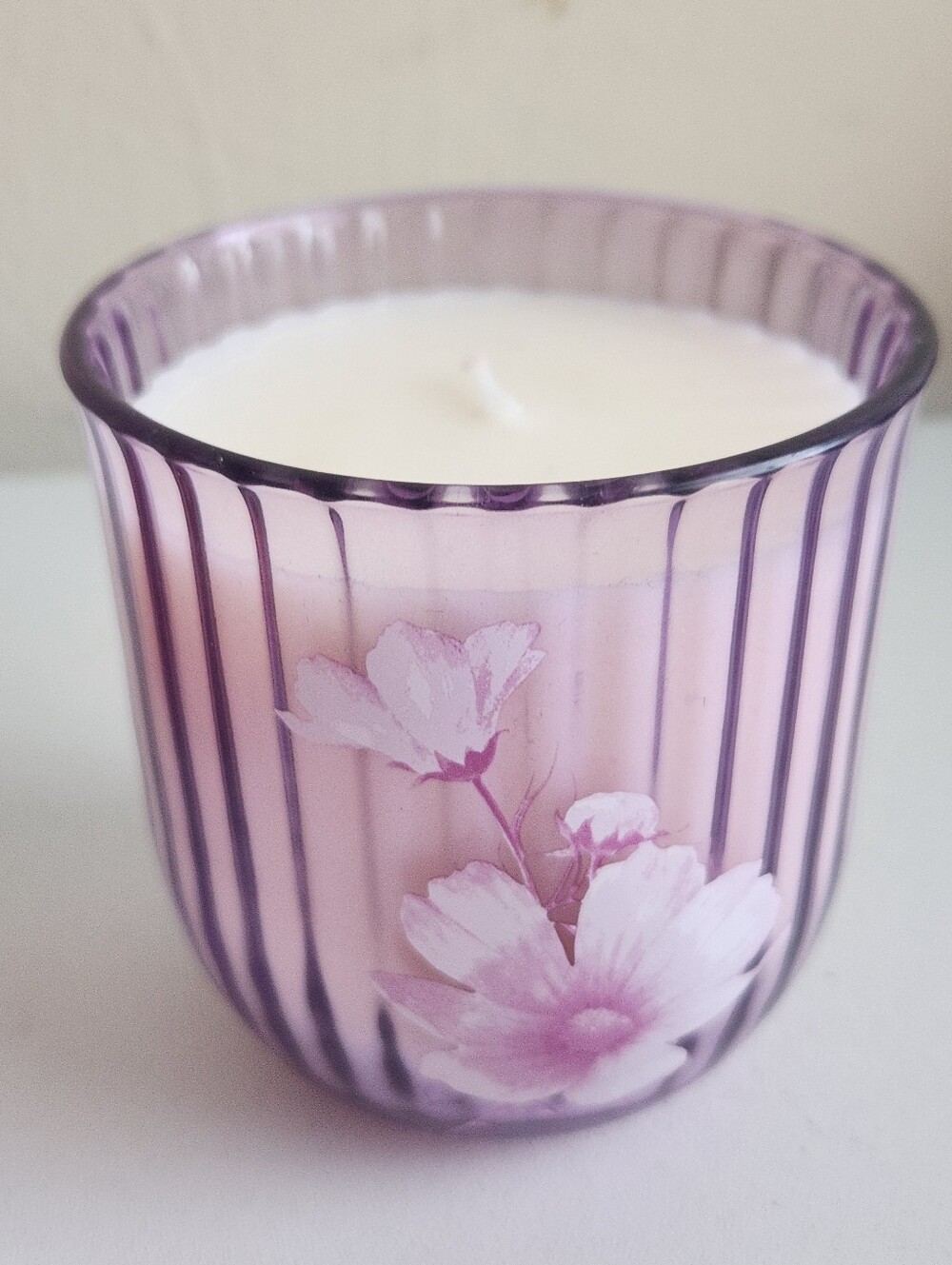 Anthropologie October Birth Month Flower Boxed Candle